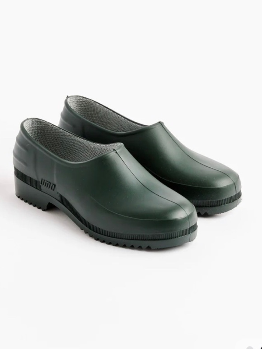 PLASTICANA HEMP GARDEN CLOGS IN GREEN